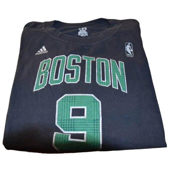 Adidas S/S Tee, Boston, Celtics, Rondo 9, Men's XXL, EGU - Picture 1 of 4